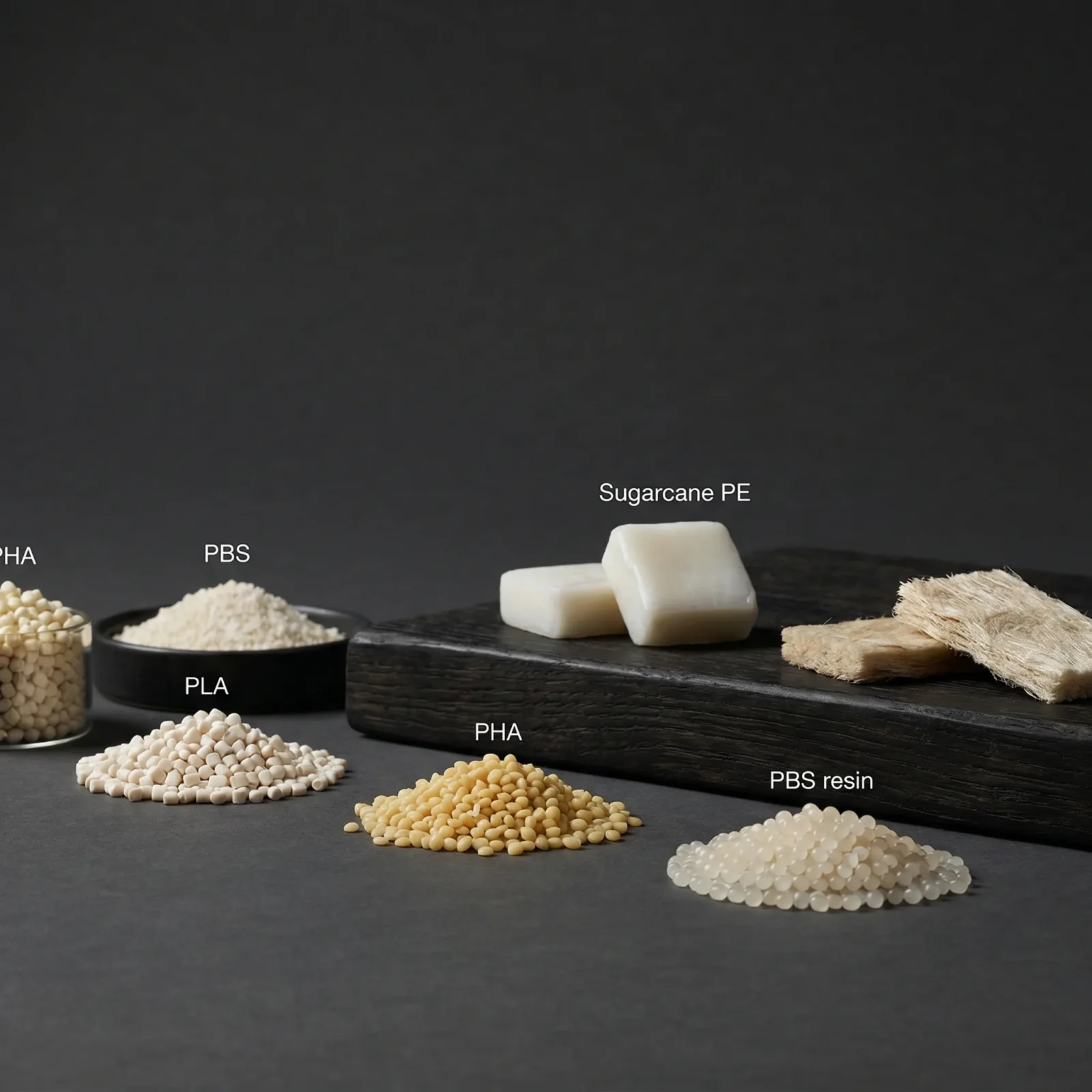 Bio‑Plastics (PLA, PHA, PBS, Sugarcane PE, etc)